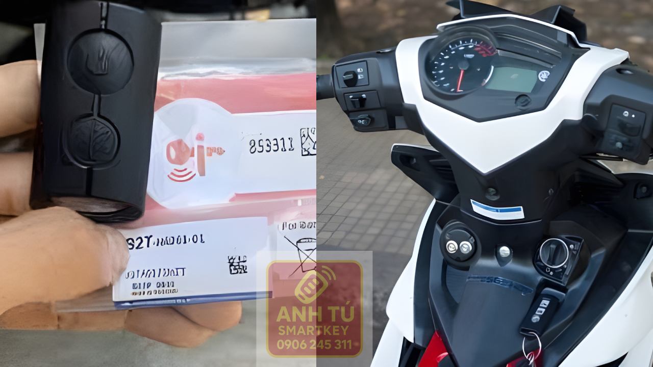 Đồng bộ remote smartkey Yamaha Exciter bằng máy chuyên dụng