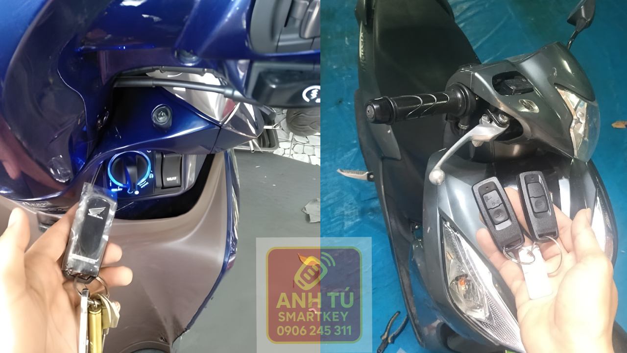 Kiểm tra tình trạng remote smartkey Honda Vision