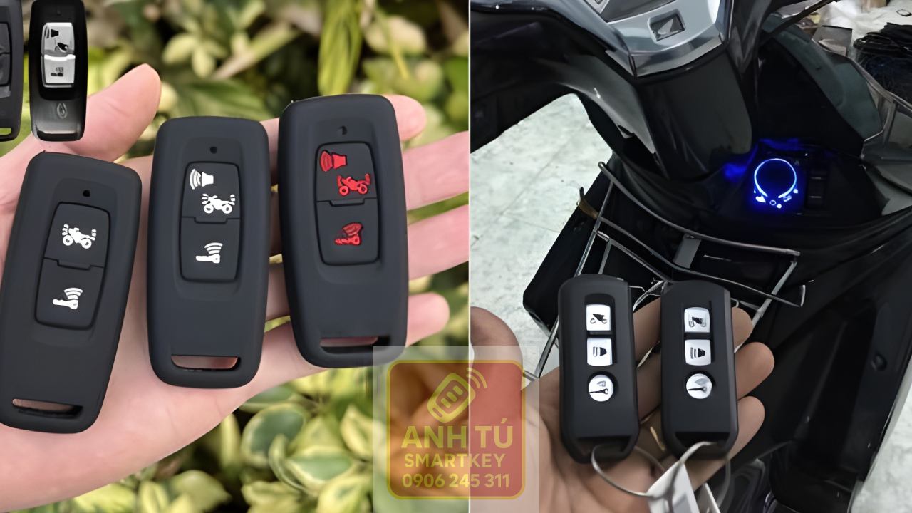 Làm thêm chìa dự phòng smartkey Honda Air Blade