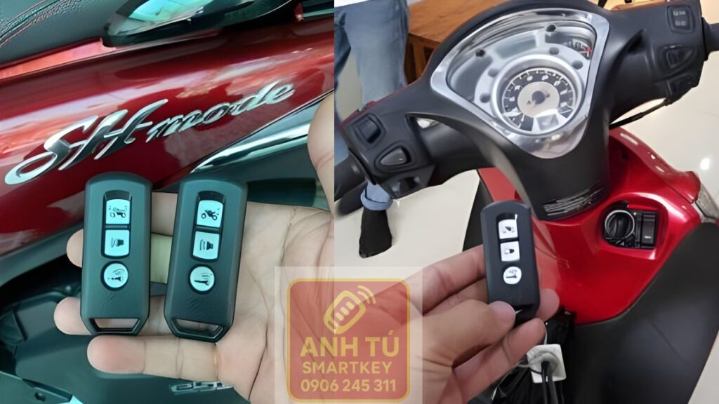 Lập trình lại smartkey khi mất hết chìa xe máy