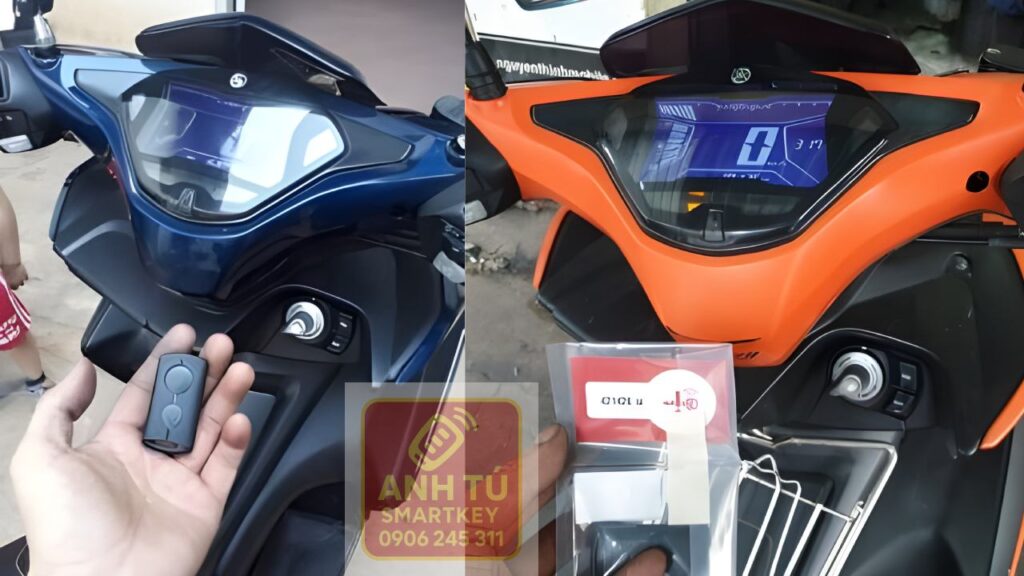 NVX xoay núm không sang ON, kiểm tra núm smartkey