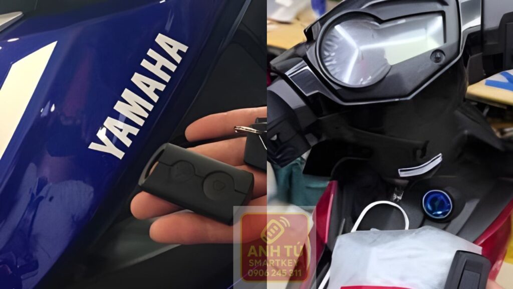 Thêm chìa smartkey dự phòng cho xe Yamaha Exciter