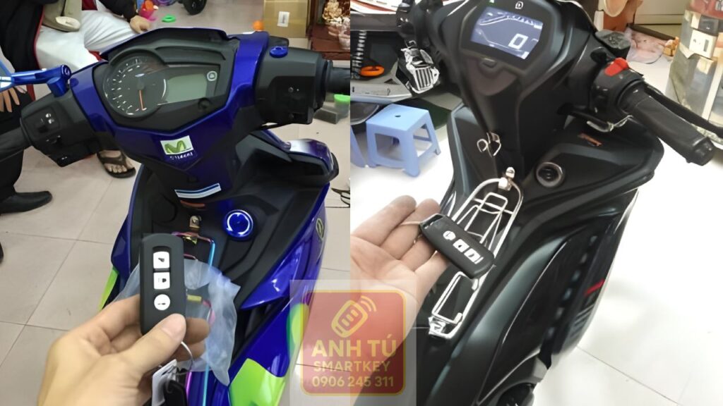 Thợ làm chìa smartkey Yamaha Exciter đến tận nhà khách