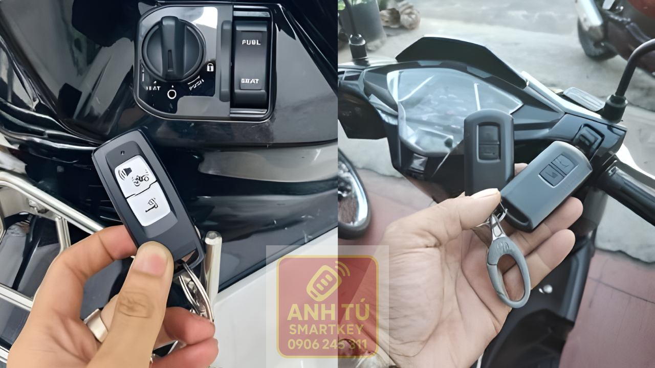 Xử lý núm xoay smartkey bị kẹt do bụi và nước