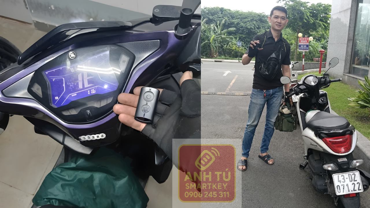Báo giá làm chìa smartkey Yamaha rõ ràng trước khi làm