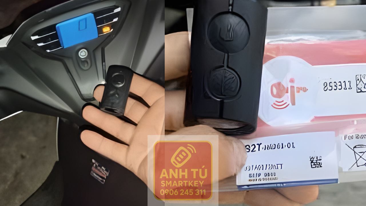 Làm chìa smartkey Yamaha FreeGo – Thợ tận nơi, có mặt 15 phút