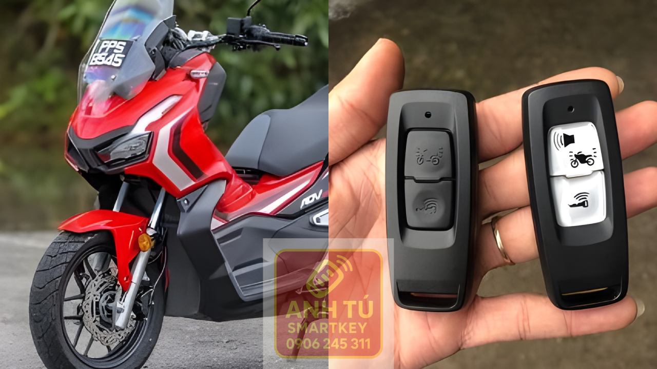 Làm lại smartkey Honda ADV khi mất hết chìa tại chỗ