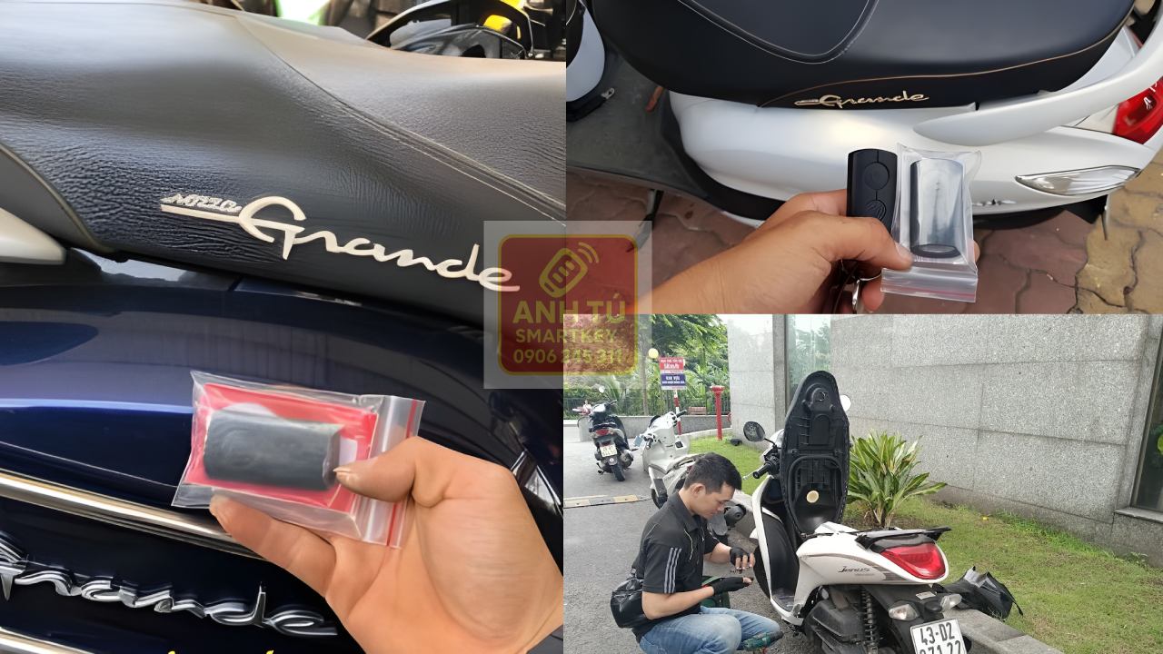 Chuẩn bị giấy tờ xe và chìa hiện có trước khi thợ tới