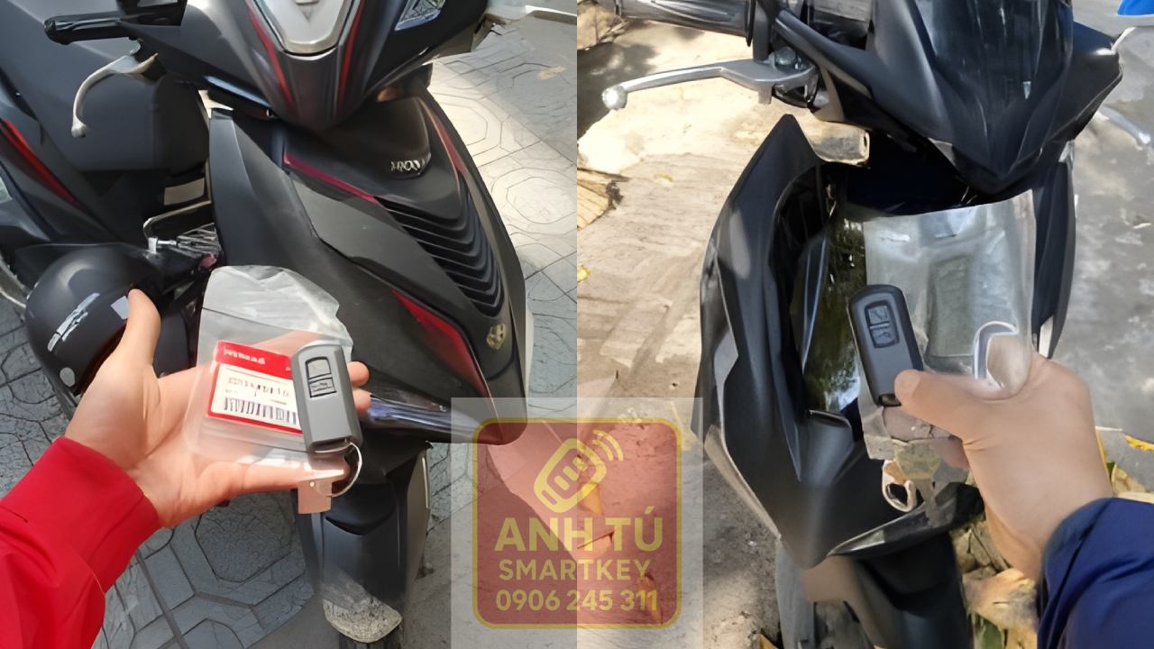Làm chìa khóa smartkey xe máy tận nơi tại Gò Vấp