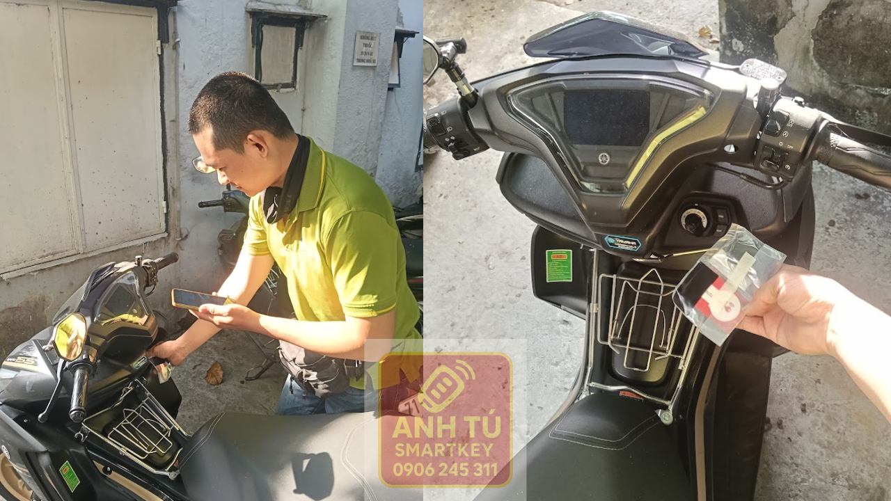 Làm chìa khóa smartkey xe máy Quận 2 tận nơi tại nhà