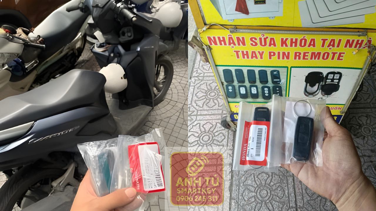 Làm smartkey tại nhà Tân Phú An toàn, tiện lợi