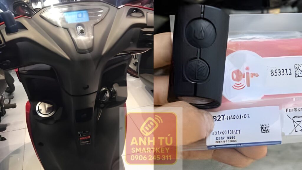 Làm thêm chìa smartkey Yamaha FreeGo dự phòng – Có bảo hành