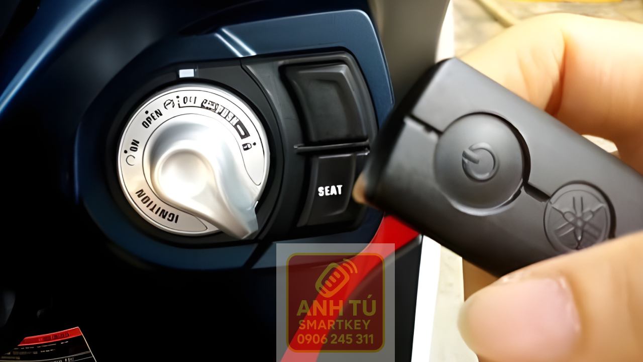 Làm thêm chìa smartkey Yamaha Janus dự phòng – Có bảo hành