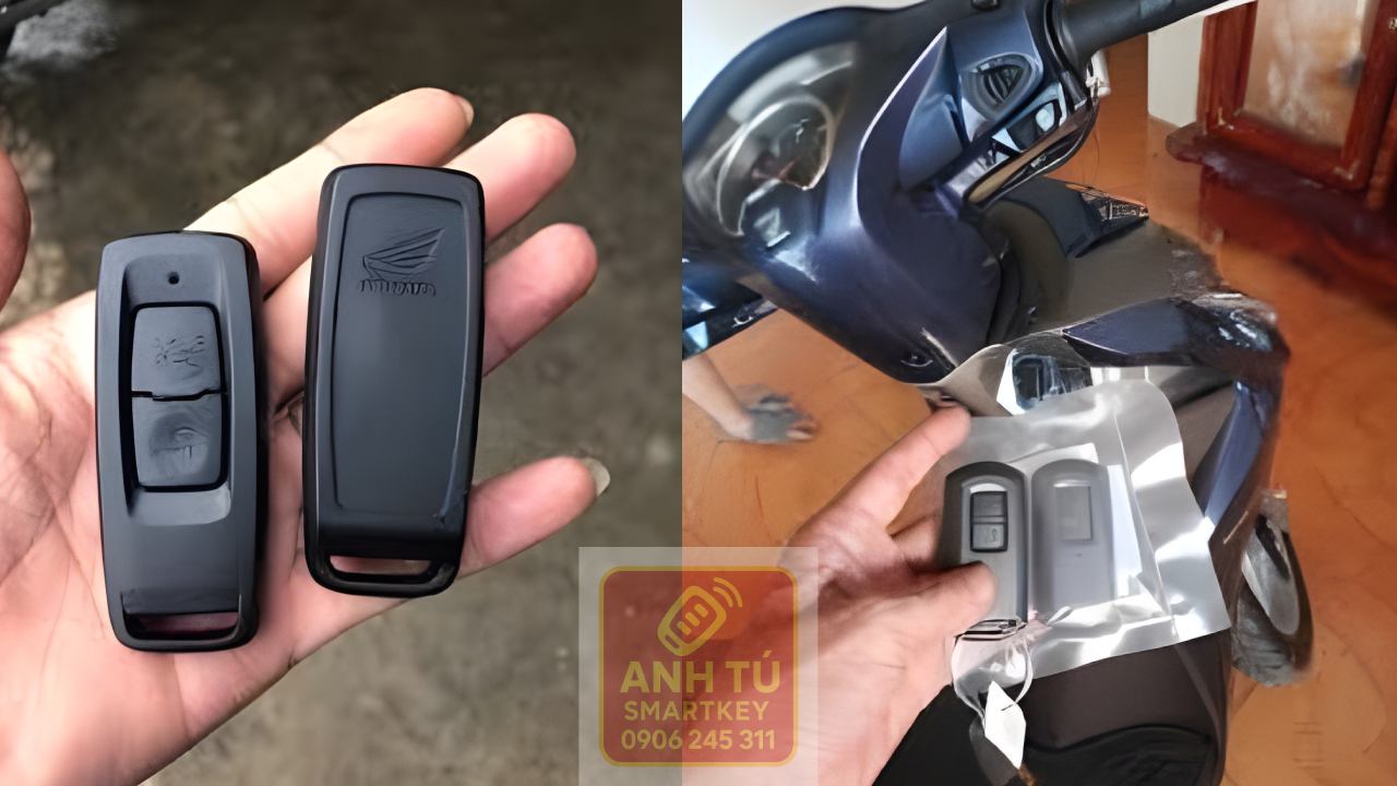 Kiểm tra remote smartkey bấm phải sát xe mới nhận tại Quận 6